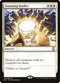 Damning Verdict Streets of New Capenna- Commander decks
